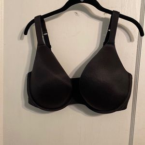 black GUC Cacique Intuition lightly lined full coverage bra size 40D